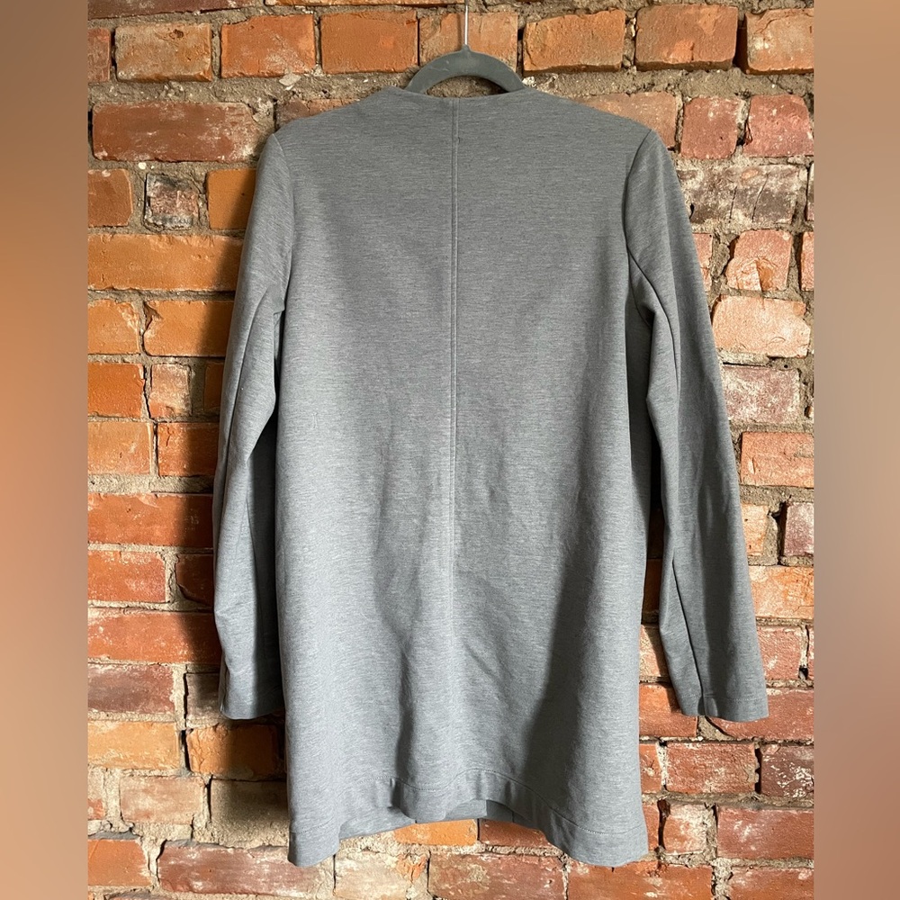 Kit and Ace Grey Cashmere-Blend Cardign - Picture 2 of 4